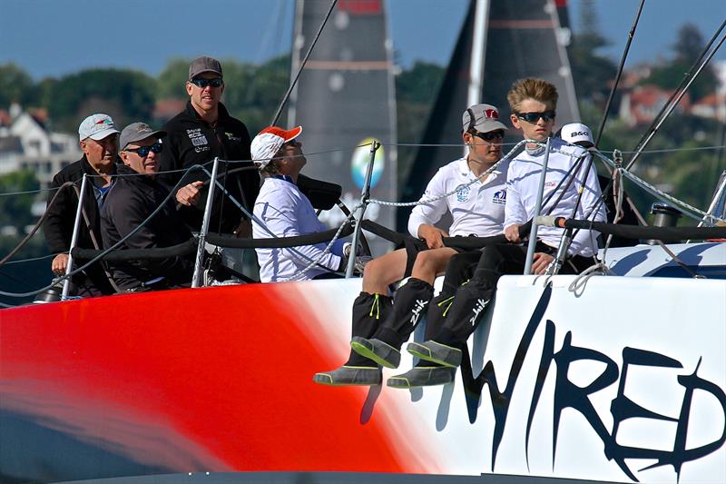 Peter Burling - Wired- Start - PIC Coastal Classic - October 19, photo copyright Richard Gladwell taken at  and featuring the IRC class