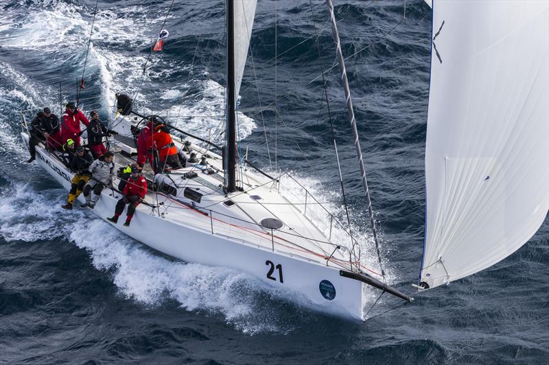 Smuggler leaving Sydney PONANT Race 2018 - photo © Andrea Francolini