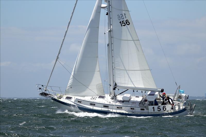 Class D has harbored the winning boat for the past two Marion Bermuda Race. Cordelia the leader of that class on Sunday morning has 384 miles left to Bermuda. She was making 7.1 kts steering 148º. Cordelia is skippered by Roy Greenwald of Marion photo copyright Fran Grenon, Spectrum Photo taken at Royal Hamilton Amateur Dinghy Club and featuring the IRC class