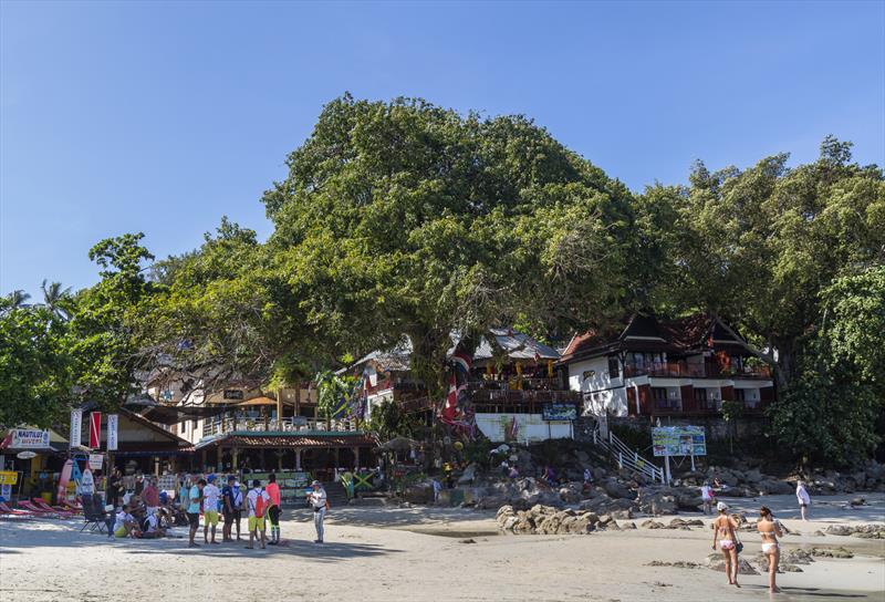 The Ska Bar. Unofficial regatta HQ. Phuket King's Cup 2019 photo copyright Guy Nowell / Phuket King's Cup taken at Royal Varuna Yacht Club and featuring the IRC class