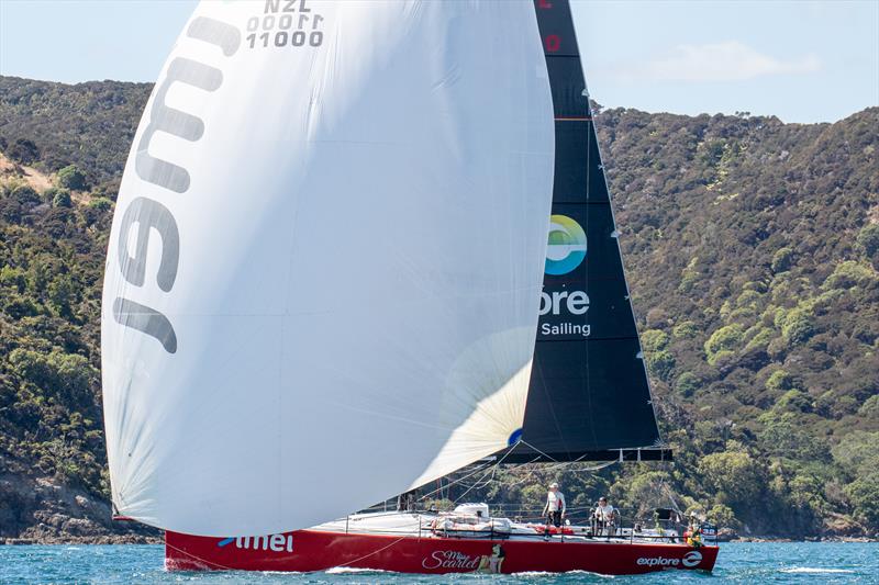 Miss Scarlet - Start Leg 2 - Evolution Sails - Round North Island Race 2020 - Mongonui, Northland NZ - February 2020 - photo © Deb Williams