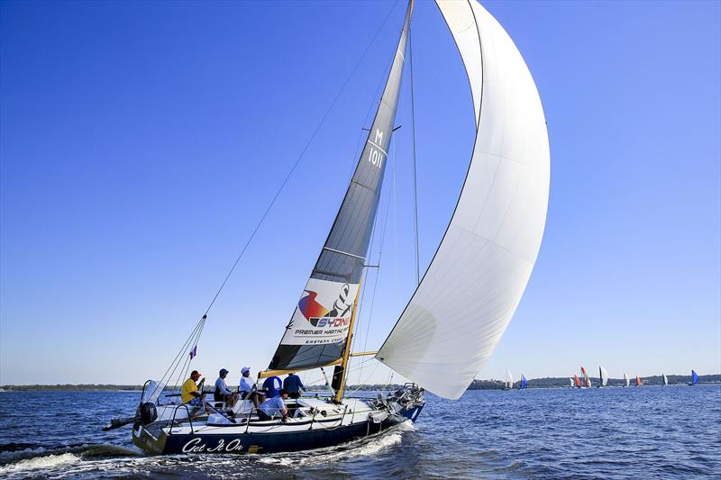 Get it On during Sail Port Stephens Day 2 photo copyright Roni Bintang taken at Corlette Point Sailing Club and featuring the IRC class