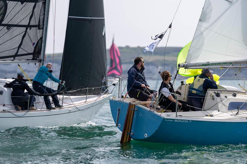 International Paint Poole Regatta day 1 photo copyright Ian Roman / International Paint Poole Regatta taken at Parkstone Yacht Club and featuring the IRC class