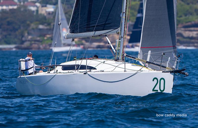 Philosopher heads down Harbour photo copyright Bow Caddy Media taken at Cruising Yacht Club of Australia and featuring the IRC class