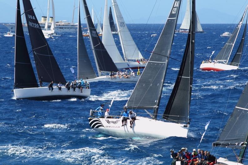 IRC Two: Peter Lewis' all-Bajan team on J/111 Whistler (BAR) - RORC Caribbean 600 photo copyright Tim Wright / Photoaction.com taken at Royal Ocean Racing Club and featuring the IRC class