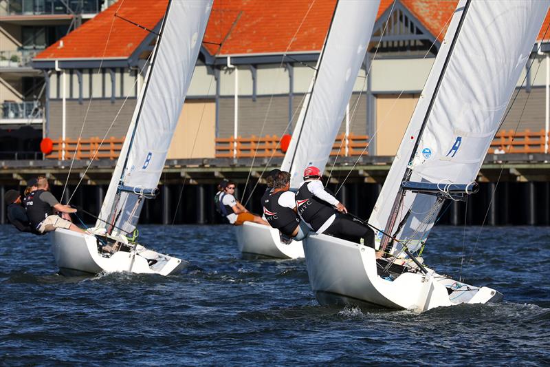 SailFest Newcastle Sailing Champions League racing photo copyright Promocean Media taken at Newcastle Cruising Yacht Club and featuring the IRC class