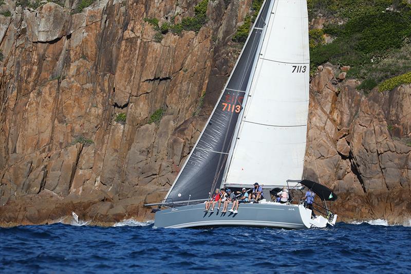 Trim PHS Div 4 winner - Sail Port Stephens Day 5 photo copyright Promocean Media taken at Corlette Point Sailing Club and featuring the IRC class