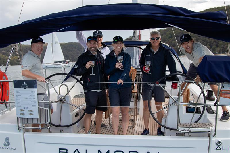Balmoral had a terrific day's sailing and nearly grabbed the top prize - Beneteau Pittwater Cup 2023 photo copyright John Curnow taken at Royal Prince Alfred Yacht Club and featuring the IRC class