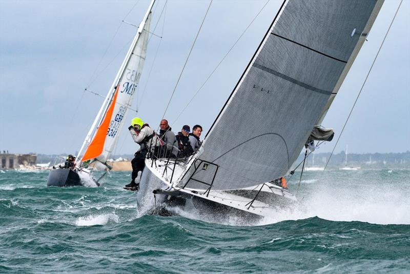 Overall winner under IRC 2022 RORC North Sea Race: Astrid de Vin's JPK 1180 Il Corvo photo copyright Rick Tomlinson taken at Royal Ocean Racing Club and featuring the IRC class