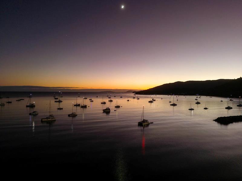 Sunrise at Airlie Beach this morning - Airlie Beach Race Week - photo © Andrea Francolini
