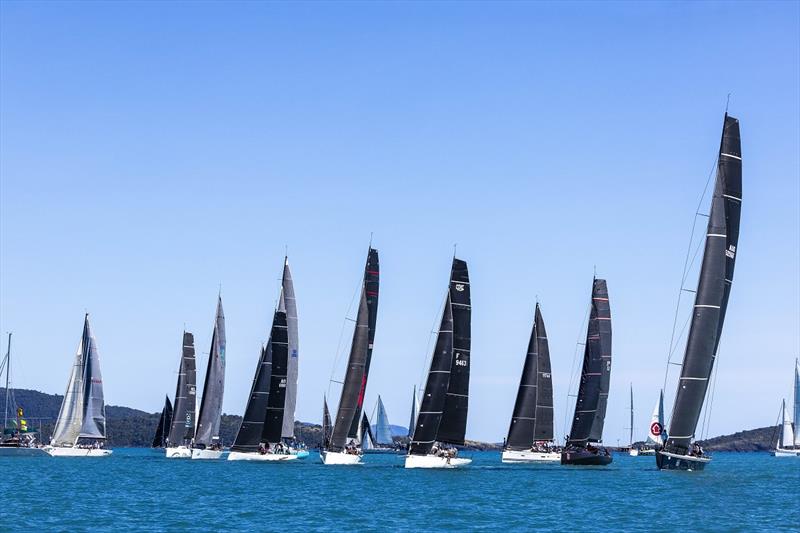 IRC Division 1 gets off the start line - 2023 Airlie Beach Race Week - photo © Andrea Francolini