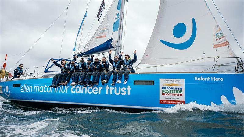 Young people on an Ellen MacArthur Cancer Trust trip banner photo copyright Martin Allen Photography taken at  and featuring the IRC class