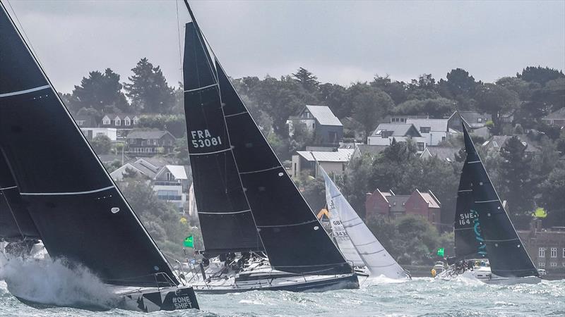 JPK 1180 Cocody at start of the 2021 Rolex Fastnet Race photo copyright Rolex / Kurt Arrigo taken at Royal Malta Yacht Club and featuring the IRC class