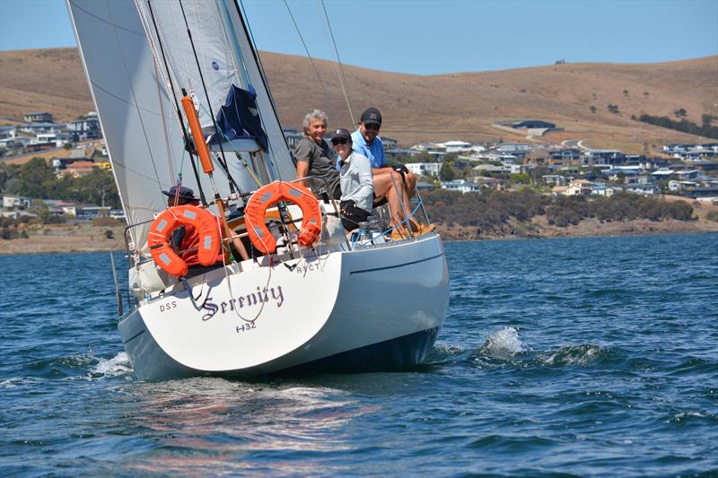 Combined Clubs Harbour Pennant Race 4: All smiles aboard Serenity and a 2nd place in Division 3 - photo © Colleen Darcey