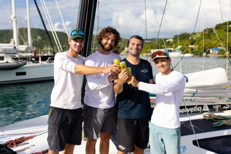 Sogestran Seafrigo LHOR One (FRA) Team - Pierrick Letouzé Valentin Sipan, Alexis Loison, Guillaume Pirouelle - RORC Caribbean 600 - photo © Arthur Daniel / RORC