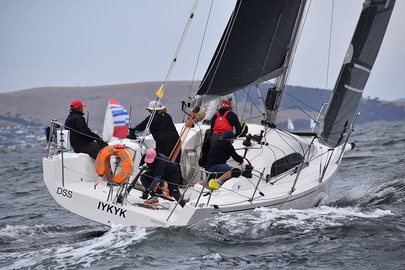 Steve Chau IYKYK winner on ORC and IRC in Division 2 in Performance Cruising in the Banjo's Shoreline Crown Series Bellerive Regatta photo copyright Jane Austin taken at Bellerive Yacht Club and featuring the IRC class