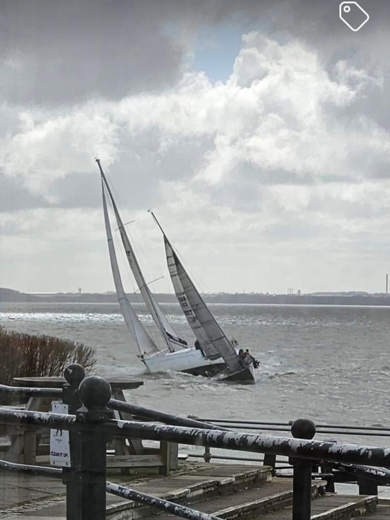 Liverpool Yacht Club Brass Monkey Series photo copyright Joshua Pratt taken at Liverpool Yacht Club and featuring the IRC class