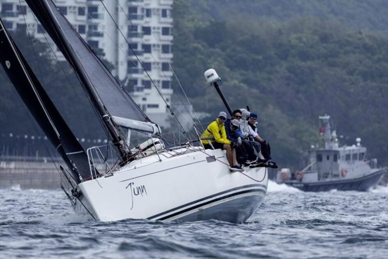 Nicolas Cohen-Addad's Jinn - Rolex China Sea Race 2024 photo copyright Rolex / Andrea Francolini taken at Royal Hong Kong Yacht Club and featuring the IRC class