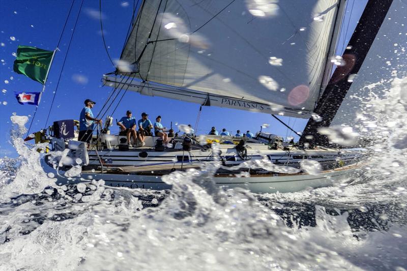 Tom Attenborough's Parnassus - Rolex China Sea Race 2024 photo copyright Rolex / Andrea Francolini taken at Royal Hong Kong Yacht Club and featuring the IRC class