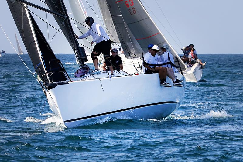 Sail Port Stephens Passage Series Day 3 - Bullwinkle Div 2 winner photo copyright Promocean Media taken at Newcastle Cruising Yacht Club and featuring the IRC class