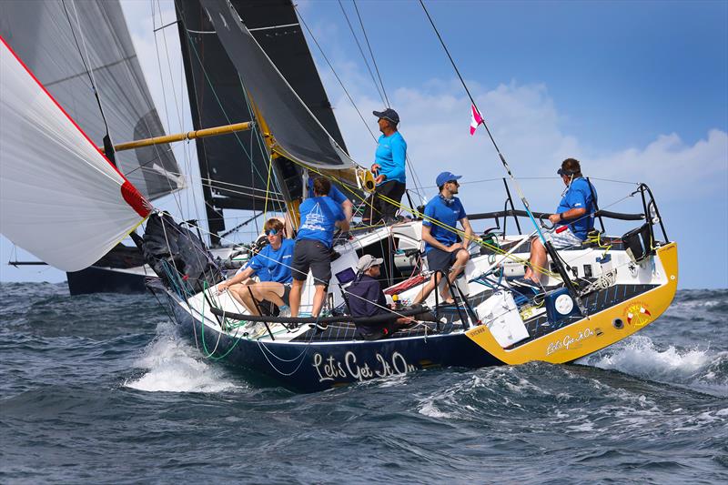 Let's Get It On at 2024 Sail Port Stephens Act II - Windward/Leeward photo copyright Promocean Media taken at Corlette Point Sailing Club and featuring the IRC class