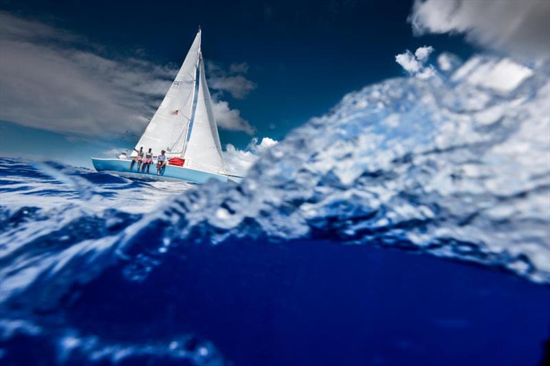 Andreas Bock's KK28 Karin (GER) - 2024 Peters & May Round Antigua Race photo copyright Paul Wyeth / pwpictures.com taken at Antigua Yacht Club and featuring the IRC class