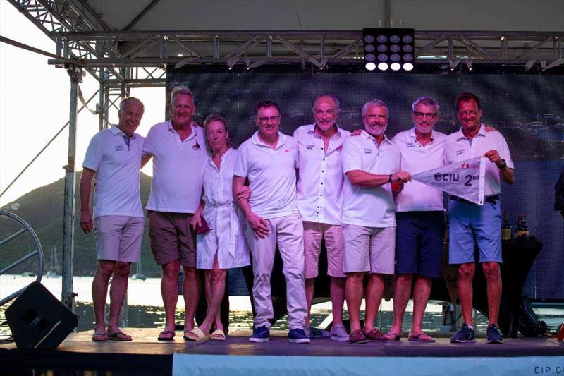 A place on the podium for the crew of Swan 65 Saida (SUI) - Antigua Sailing Week - photo © 268 Media/Travis Harris