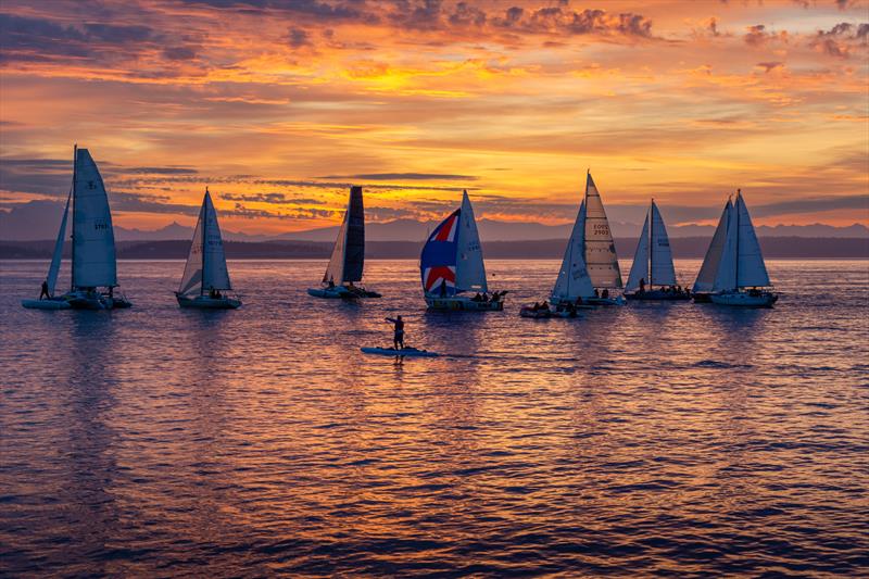 Stage One race start - 8th Race to Alaska - photo © Kelsey Brenner