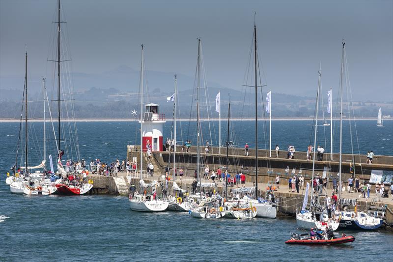 Wicklow Harbour will be preparing for tomorrow's start to the 705 nautical-mile SSE Renewables Round Ireland Race starting at 1pm  photo copyright David Branigan / Oceansport taken at Wicklow Sailing Club and featuring the IRC class