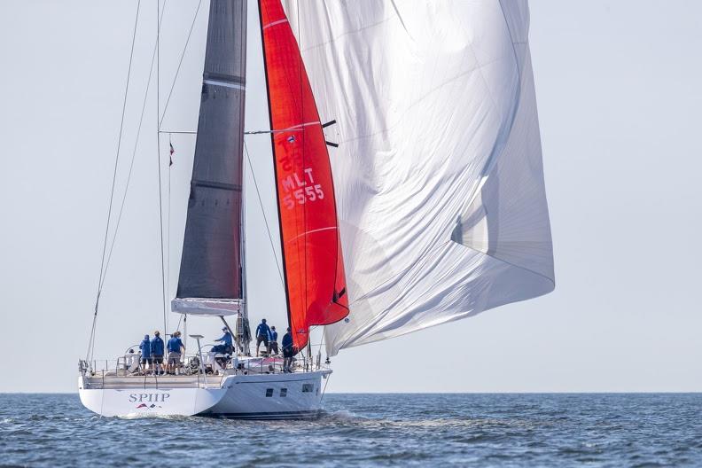 Pascal Oddo's Swan 88 Spiip during the Roschier Baltic Sea Race 2024 photo copyright Pepe Korteniemi / www.photex.fi taken at Royal Ocean Racing Club and featuring the IRC class