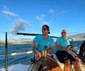 BCN - MY:NET co-skippers Rigal and Quintin sailing in New Caledonia - Rolex Sydney Hobart Yacht Race © BCN - MY:NET