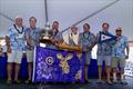 Restless, winners of one of the race's top honors: the King Kalakaua Trophy. They were also first in Bridger Insurance Division 9, first in the Aloha Class and the fastest Cal 40 - Transpac 2025 © Sharon Green