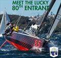 Le Tiroflan was the 80th yacht to enter the 80th Rolex Sydney Hobart © Dave Brogan / CYCA