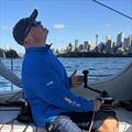 Game face on for crew member David Walker © Le Tiroflan