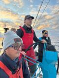 D'Arcy Kemp from RPAYC's youth program at the helm - 2025 Sydney to Auckland Ocean Race © Antipodes