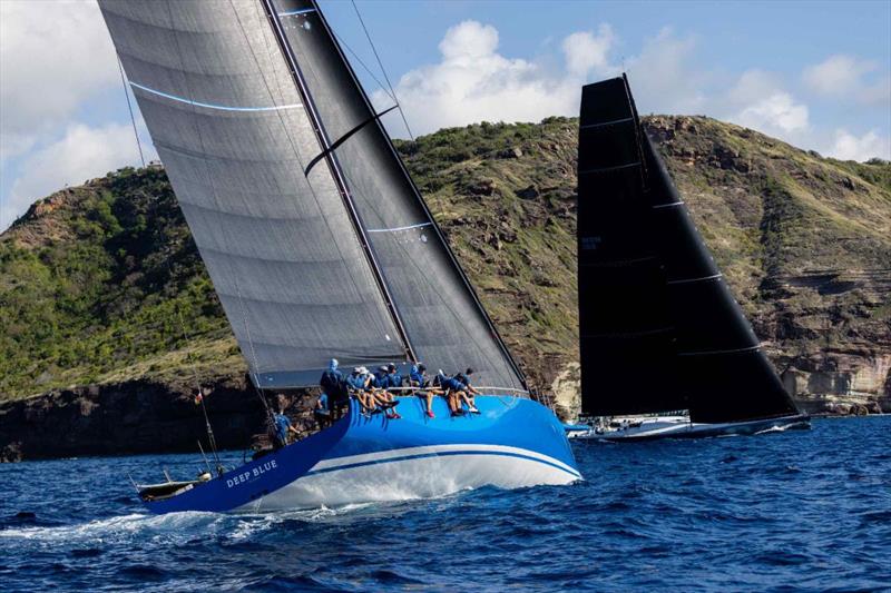 Deep Blue chasing Leopard 3 - RORC Nelson's Cup Series photo copyright Arthur Daniel / RORC taken at Royal Ocean Racing Club and featuring the IRC class