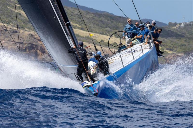 Wendy Schmidt's Botin 85 Deep Blue - 2025 RORC Nelson's Cup Series photo copyright Tim Wright / Photoaction.com taken at Royal Ocean Racing Club and featuring the IRC class