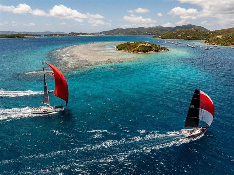 Racing enthusiasts are all set for spectacular racing & superb parties in the 52nd BVI Spring Regatta hosted by Nanny Cay - photo © Alex-Turnbull.com