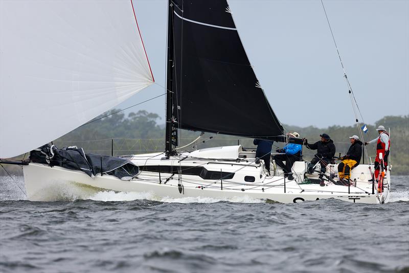 Saltwater Wine Div 1 placegetter - Sail Port Stephens 2025 Passage Series Day 2 - photo © Promocean Media