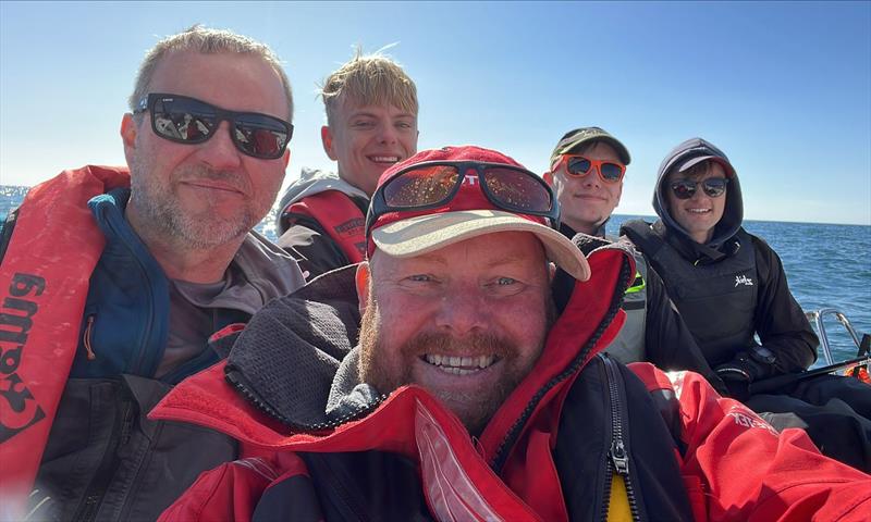 All smiles from the crew on Mojito Bach - Musto ISORA Welsh Coastal Race and tuning weekend at Pwllheli - photo © Jan Wilson