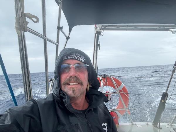 Tristan Gourlay on Blue Moon II - Melbourne Osaka Cup - photo © Tristan Gourlay