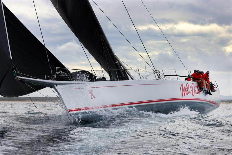 Sail Port Stephens Performance Series - Super RC line honours winner Wild Oats X - photo © Promocean Media