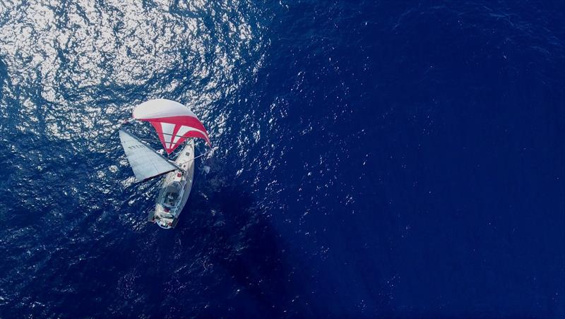 Fika from up top during the 2025 Melbourne Osaka Cup - photo © Sophie Snijders / www.inheroceanwake.com