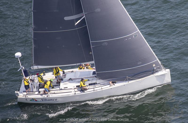 Alliance - 2024 Newport Bermuda Race photo copyright Daniel Forster taken at Royal Bermuda Yacht Club and featuring the IRC class