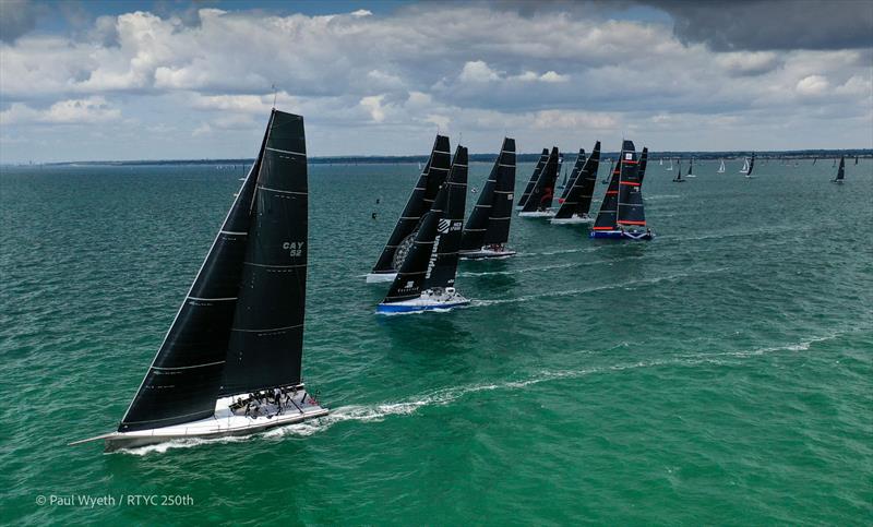 IRC Zero start on day 5 of the Royal Thames Yacht Club 250th Anniversary Regatta - photo © Paul Wyeth / www.pwpictures.com