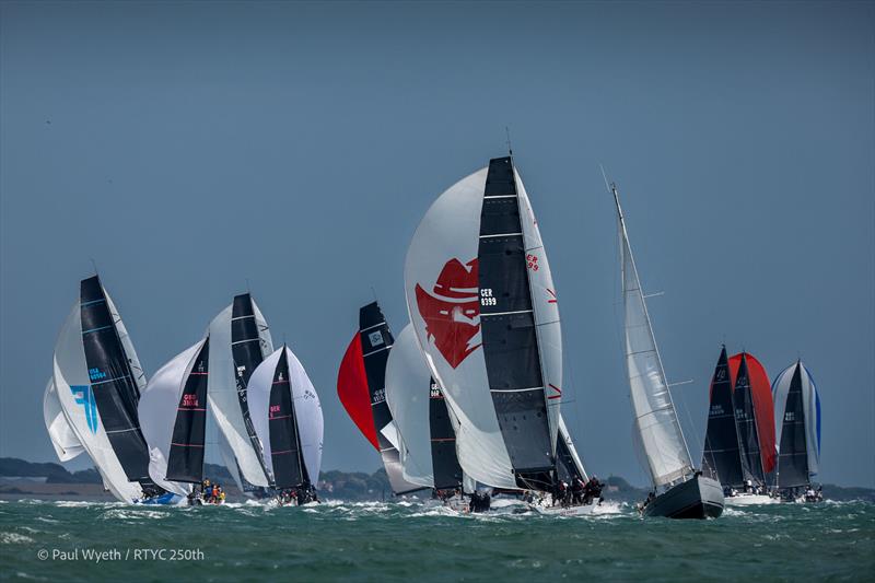 IRC Fleet on day 5 of the Royal Thames Yacht Club 250th Anniversary Regatta - photo © Paul Wyeth / www.pwpictures.com