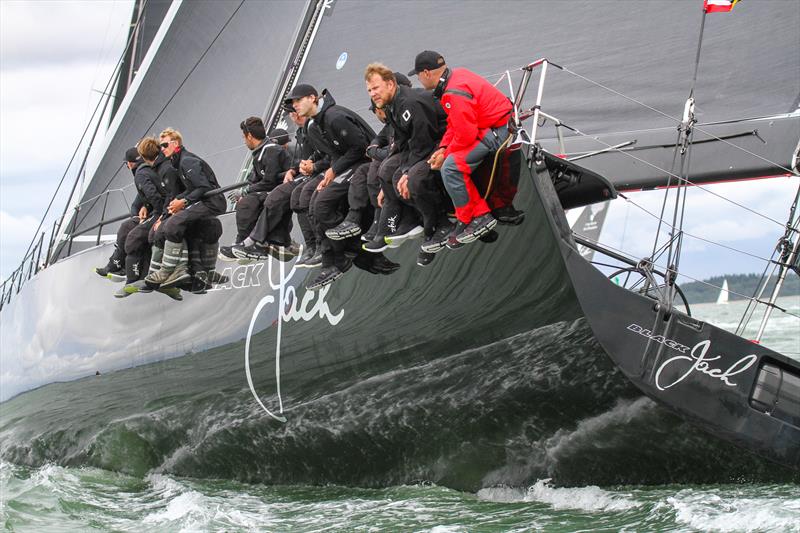 Black Jack 100 - Supermaxi - start Rolex Fastnet Race - July 26, 2025 - Cowes - photo © Richard Gladwell - Sail-World.com/nz