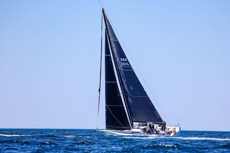 Frantic has almost caught Antiopodes - 2025 Sydney to Auckland Ocean Race photo copyright Salty Dingy / S2A taken at Royal Prince Alfred Yacht Club and featuring the IRC class