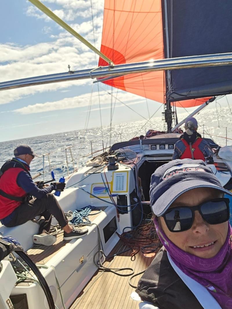 Spinnaker up and making progress on Wings - 2025 Sydney to Auckland Ocean Race photo copyright Wings taken at Royal Prince Alfred Yacht Club and featuring the IRC class