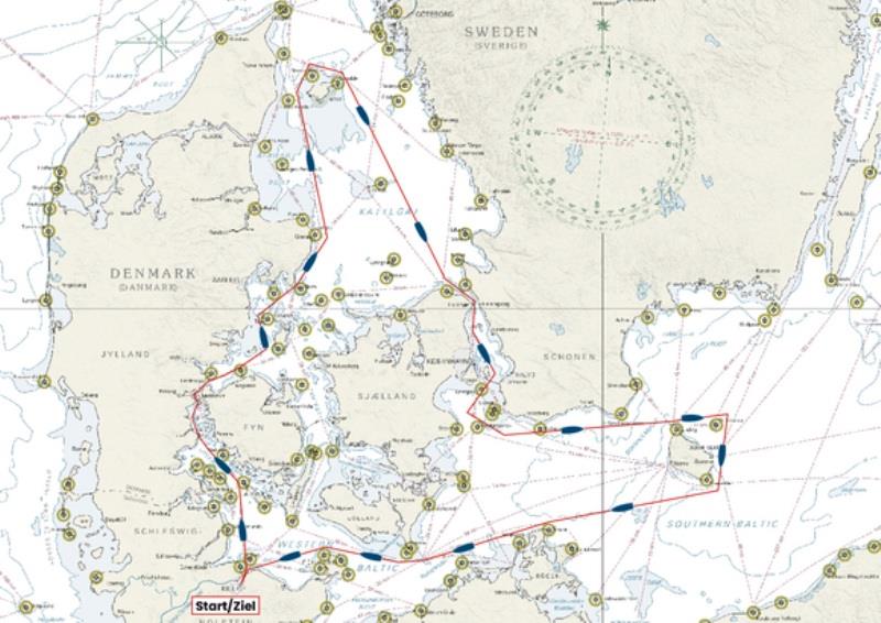 400 Islands Race: From Kiel via Læsø, past Copenhagen and Bornholm photo copyright Kieler Yacht Club taken at Kieler Yacht Club and featuring the IRC class
